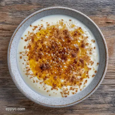 Honey Cinnamon Milk Steamer in 10 Minutes Recipe Card