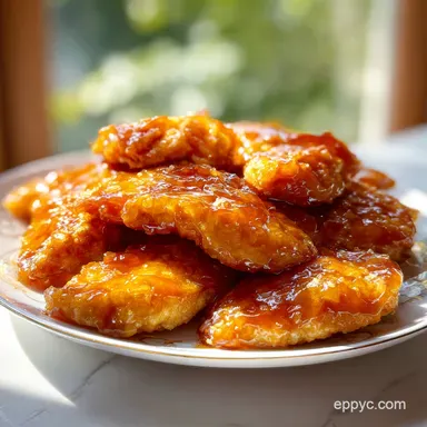 Honey Garlic Chicken Breasts: Pan-Seared Recipe Card