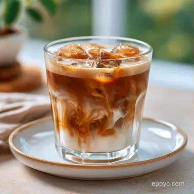 Iced Vanilla Latte in 5 Minutes Recipe Card