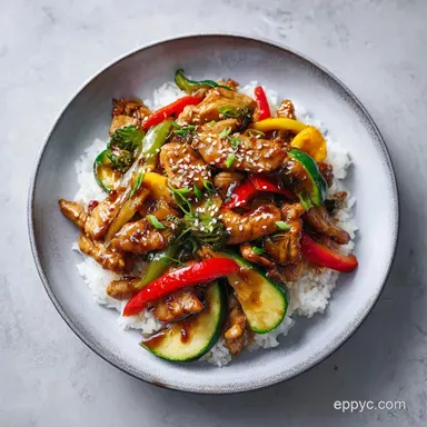 Chicken Stir Fry with Velveting: 25 Min Recipe Card