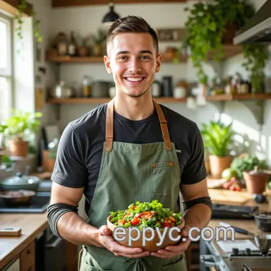 Photo of Julian Ashcroft - Modern plant-based comfort food