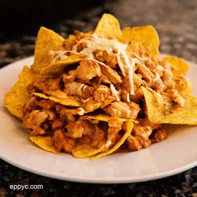 Killer Chicken Nachos Recipe From Oven to Awesome Recipe Card