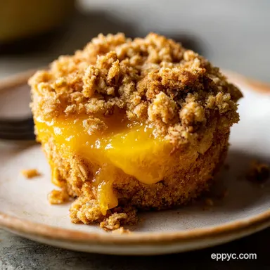 Lemon Crumb Bars with Rolled Oats Recipe Card