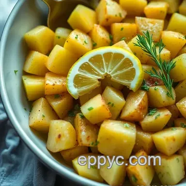 My Easy Lemon Greek Potatoes: Simply Zesty & Irresistibly Delicious Recipe Card