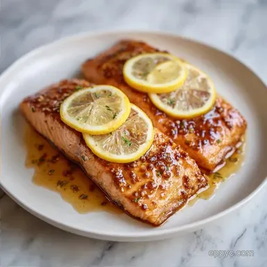 Lemon Honey Glazed Salmon in 20 Minutes