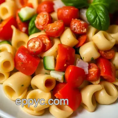 My Favorite Mediterranean Tortellini Pasta Salad Recipe - Easy & Fresh! Recipe Card