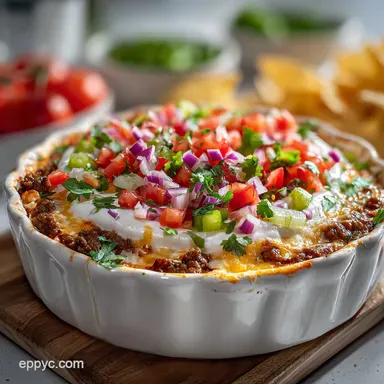 Mexican 7 Layer Dip: Party-Ready Make-Ahead