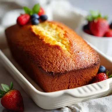 Cream Cheese Pound Cake with Moist Crumb - 95 Minute Recipe Recipe Card