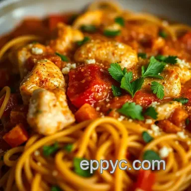 Delightful Monterey Chicken Spaghetti: A Family Favorite Recipe Recipe Card