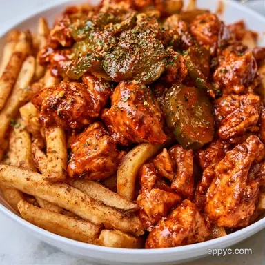 Nashville Hot Chicken Fries Party-Ready Recipe Card