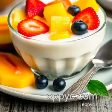 Nata Fruit Pudding Recipe: 7 Simple Steps to a Tropical Delight Recipe Card