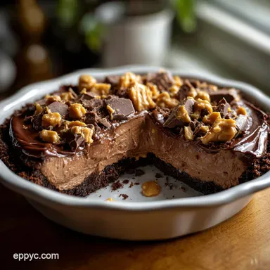 Chocolate Peanut Butter Pie: Easy No-Bake Cloud Recipe