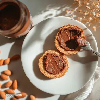 No-Bake Chocolate Peanut Butter Protein Ball Healthy 4-Ingredient Snack Recipe Card