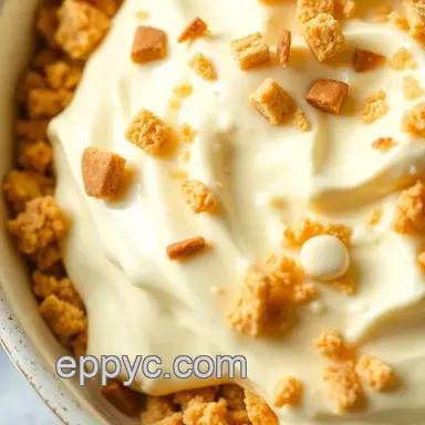 My Grandmother's Easy No-Bake White Chocolate Cheesecake Delight Recipe Card