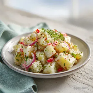 No Mayo Potato Salad: Ready in 30 Minutes