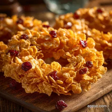 The Holly Jolly Classic NoFuss Corn Flake Wreaths for Christmas Recipe Card
