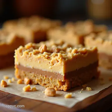 Foolproof NoBake Peanut Butter Dream Bars Recipe Recipe Card