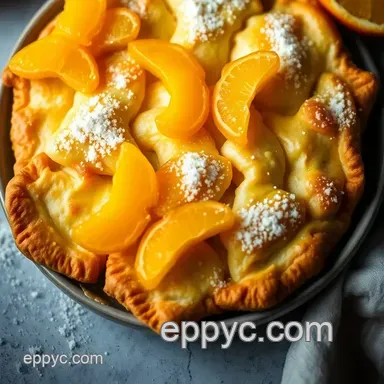 Delightful Orange Butterflies: A Flaky Citrus Pastry Recipe Recipe Card