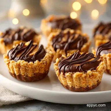 Peanut Butter Rice Krispie Cups: 25 Min Recipe Card