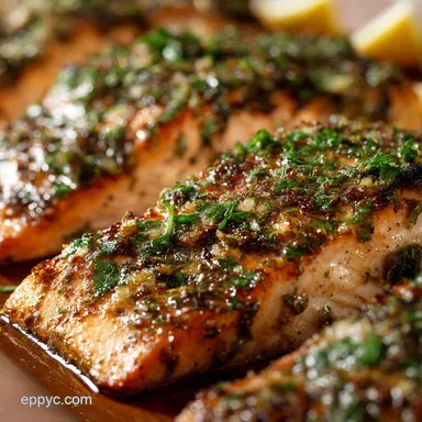 Perfect Baked Salmon Fillets in Oven 20Minute LemonHerb Glaze Recipe
