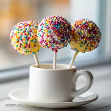 Homemade Cake Pops Recipe for 26 Servings Recipe Card