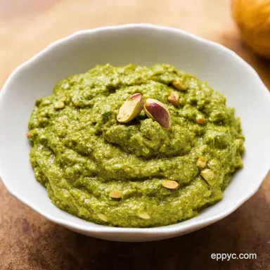 Pistachio Pesto My GoTo Nutty SicilianInspired Recipe Recipe Card