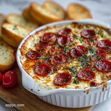 Pizza Dip Recipe Ready in 30 Min: Creamy Oven-Baked Supreme