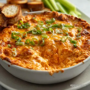 Buffalo Chicken Dip Recipe: Ultimate Pub-Style Baked Flavor Recipe Card