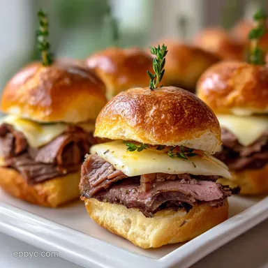 Roast Beef Sliders Recipe in 30 Minutes