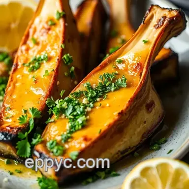 How to Make Decadent Roasted Bone Marrow with Zesty Gremolata Recipe Card