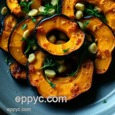 Roasted Coquina Squash with Garlic and Herbs: A Cozy Autumn Delight Recipe Card