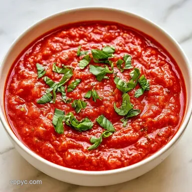 Roasted Tomato Sauce with Roma Tomatoes Recipe Card