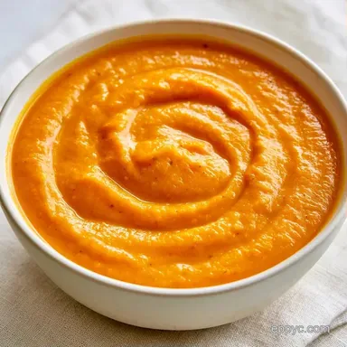 Roasted Winter Squash Soup for 4 Servings Recipe Card
