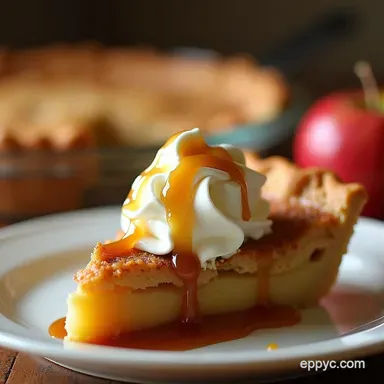 Salted Caramel Apple Pie Recipe Autumns Sweetest Treat Recipe Card