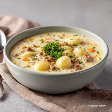 Sausage and Gnocchi Soup in 40 Minutes