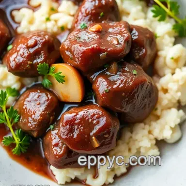 How to Make Amazing Sautéed Beef Kidney with Rich Wine Sauce Recipe Card
