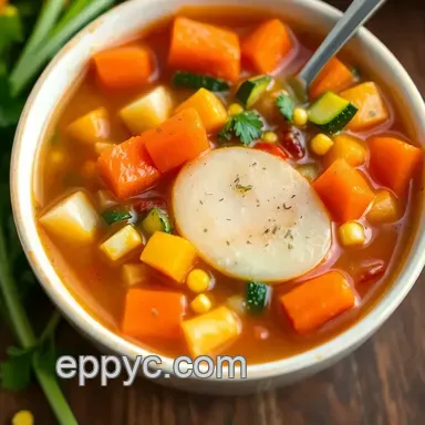 Delicious Sautéed Vegetable Soup with Fresh Indiana Veggies: 5 Easy Tips for Cozy Soups Recipe Card