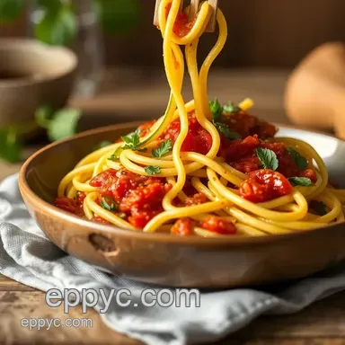 Easy Sautéed Zucchini Noodles with Quick Marinara: A Delicious Twist! Recipe Card
