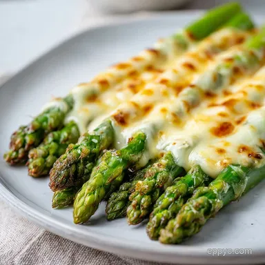 Savory Asparagus and Cheese Bake (20 Min) Recipe Card