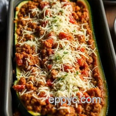 My Grandmother's Savory Stuffed Zucchini Boats: The Ultimate Comfort Food Recipe Card