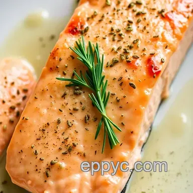 King Salmon Recipe: Ultimate Lemon-Dill Butter Delight for Dinner! Recipe Card