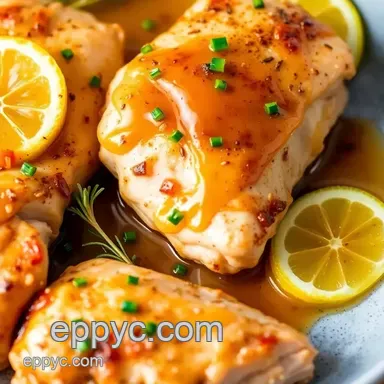 Easy & Juicy Seared Chicken with Sweet Citrus Glaze: A Family Favorite Recipe Card