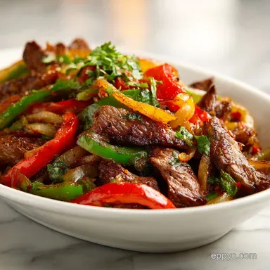 Sheet Pan Steak Fajitas for 4 Servings: Tender and Roasted