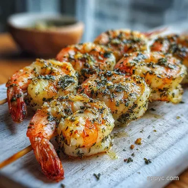Shrimp Skewers in 20 Minutes: Grilled Recipe Recipe Card