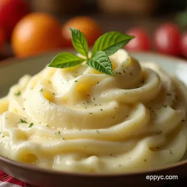 Silky Smooth Whipped Potatoes Recipe Dreamy Easy Recipe Card