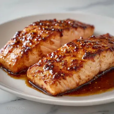 Simple Salmon in 20 Minutes: Caramelized Recipe Card