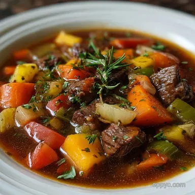 Slow Cooker Soups: Slow-Roasted Beef Stew