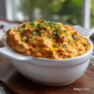 Buffalo Chicken Dip: Creamy Slow Cooker Recipe Recipe Card