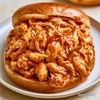 Buffalo Chicken Sandwiches: Party-Ready Recipe Card