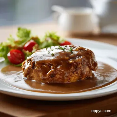 Slow Cooker Chicken and Gravy for 6 Servings Recipe Card